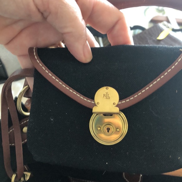 Ralph Lauren canvas handbag - Picture 4 of 5